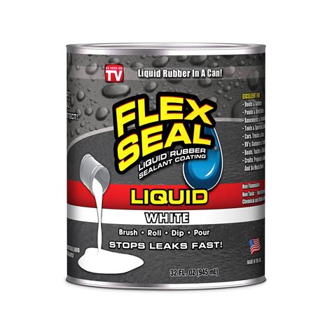 flex seal rubber sealant|Flex Seal Liquid Rubber in a Can, 32